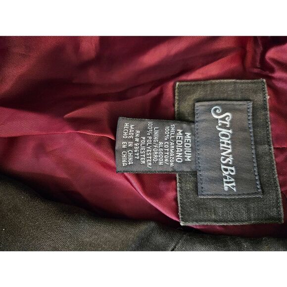 Dark brown 100% cotton casual sport coat. Size M. - Picture 3 of 3